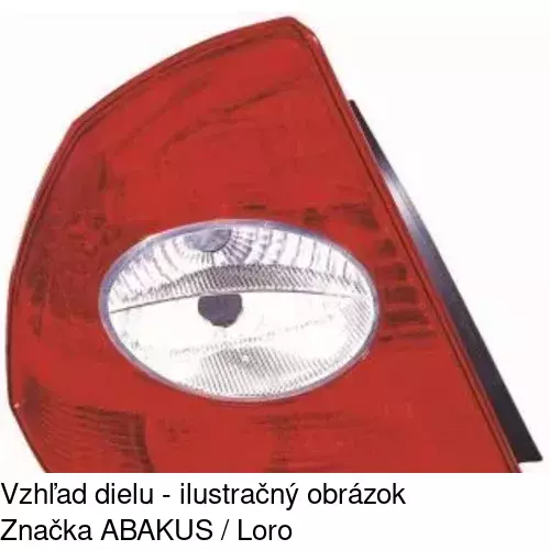 Zadné svetlo 3202871T /POLCAR/ - obr. 1