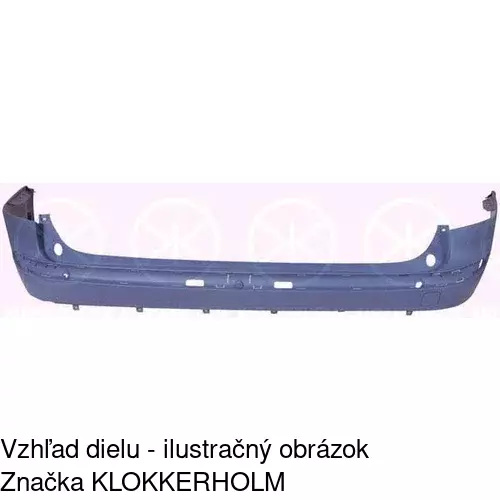 Zadný nárazník 320296-4 /POLCAR/ - obr. 1