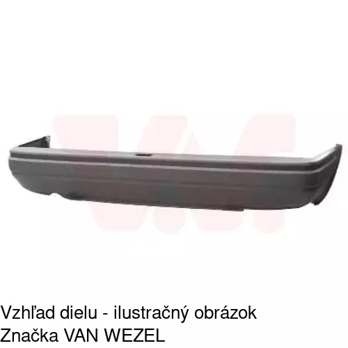 Zadný nárazník 320496 /POLCAR/ - obr. 1