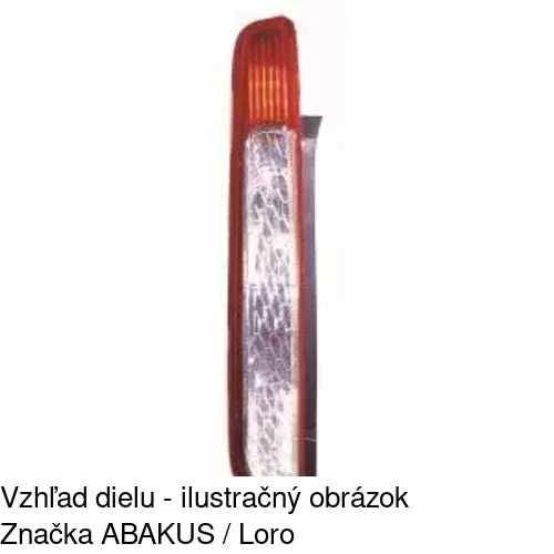 Zadné svetlo 320588-T /POLCAR/ - obr. 1