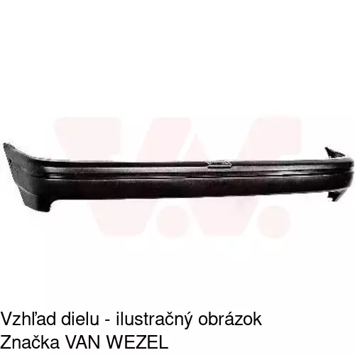 Zadný nárazník POLCAR 320996