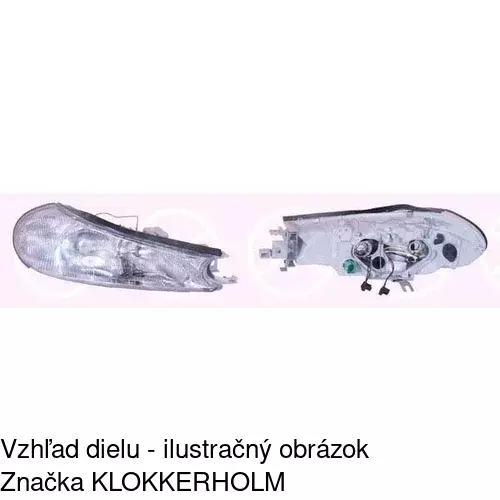 Hlavný reflektor 3217091E /POLCAR/ - obr. 3