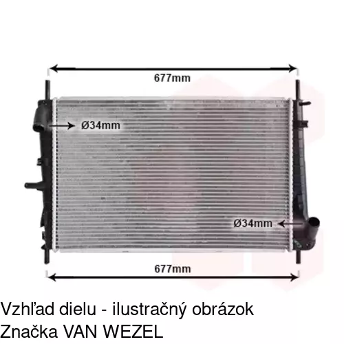 Chladiče vody 321808A3 /POLCAR/ - obr. 4