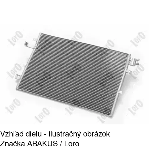 Chladiče klimatizácie 3218K8C3 /POLCAR/ - obr. 1