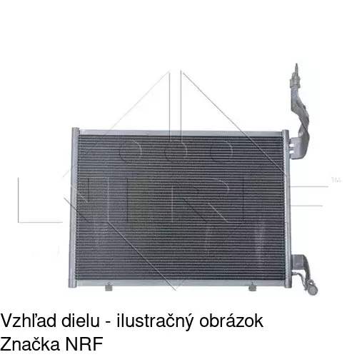 Chladiče klimatizácie 3238K8C2S /POLCAR/ - obr. 2