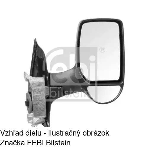 Vonkajšie zrkadlo 3247523M /POLCAR/ - obr. 1