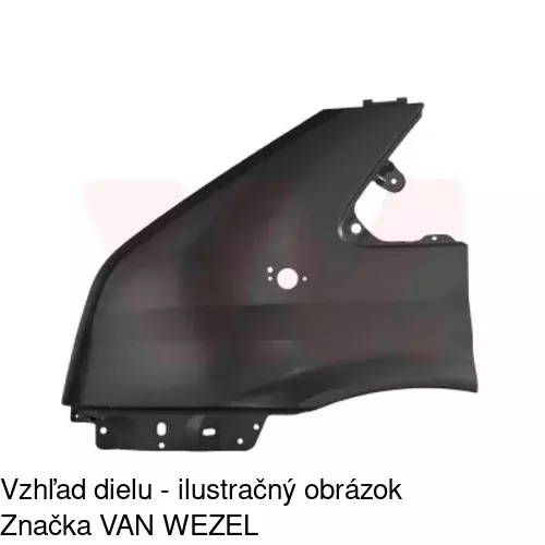 Predný blatník 324802 /POLCAR/ - obr. 4
