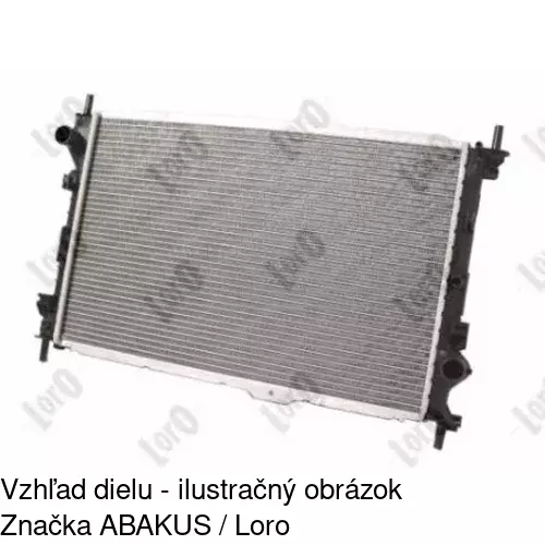 Chladiče vody 325608-1 /POLCAR/ - obr. 2
