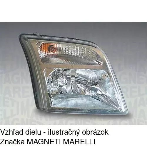 Hlavný reflektor 325609-C /POLCAR/ - obr. 3