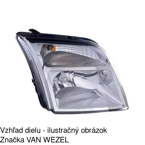 Hlavný reflektor 325610-E /POLCAR/ - obr. 5