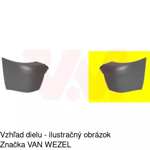 Rámik nárazníka 325698 /POLCAR/ - obr. 1