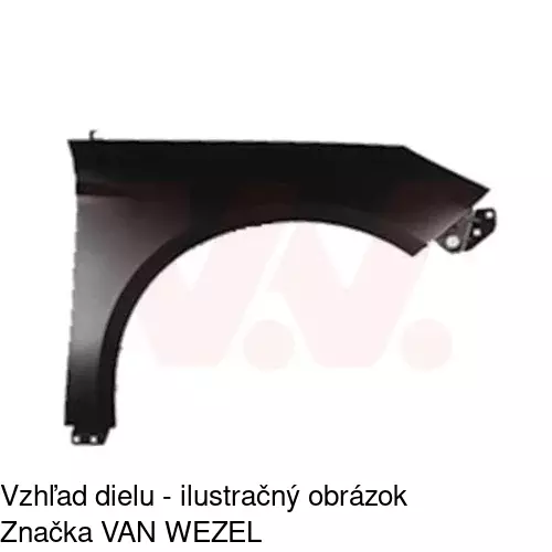 Predný blatník 32C102-J /POLCAR/ - obr. 3