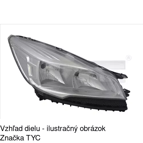 Hlavný reflektor POLCAR 32X109-E