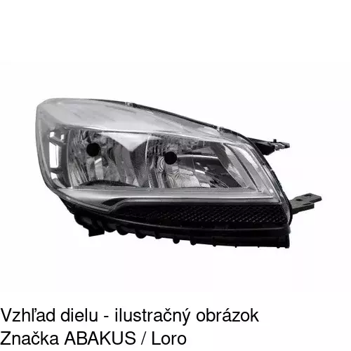 Hlavný reflektor 32X110-E /POLCAR/ - obr. 2