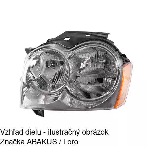 Hlavný reflektor POLCAR 343009