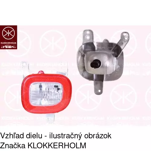 Svetlo spiatočky POLCAR 34L198-X