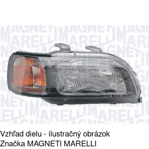 Hlavný reflektor POLCAR 3809091C