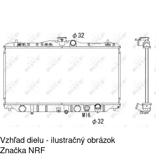 Chladiče vody POLCAR 3820081K