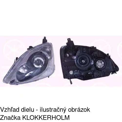 Hlavný reflektor 3827102E /POLCAR/ - obr. 2