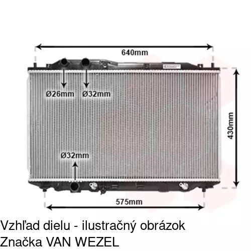 Chladiče vody 382908-3 /POLCAR/ - obr. 1