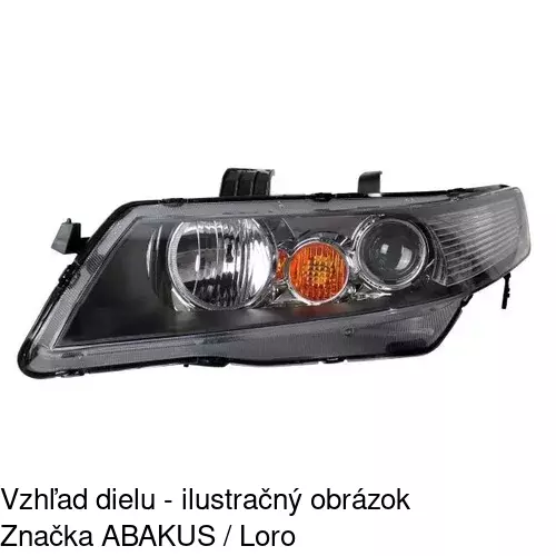 Hlavný reflektor 3833091E /POLCAR/ - obr. 1