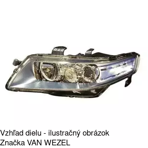 Hlavný reflektor 383409-E /POLCAR/ - obr. 3