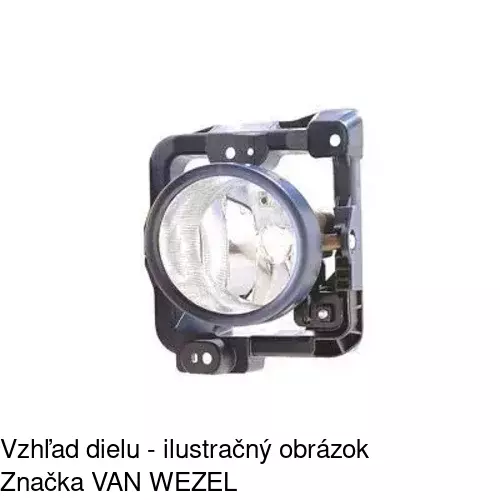 Hmlové svetlo - predné 3836290E /POLCAR/ - obr. 4