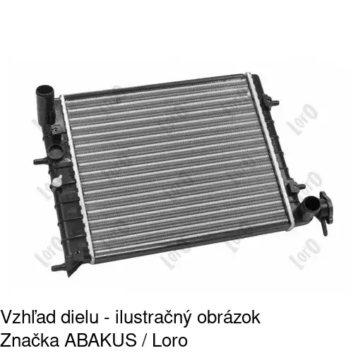 Chladiče vody 400608-1 /POLCAR/ - obr. 1
