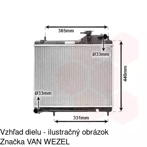 Chladiče vody 4007083X /POLCAR/ - obr. 3