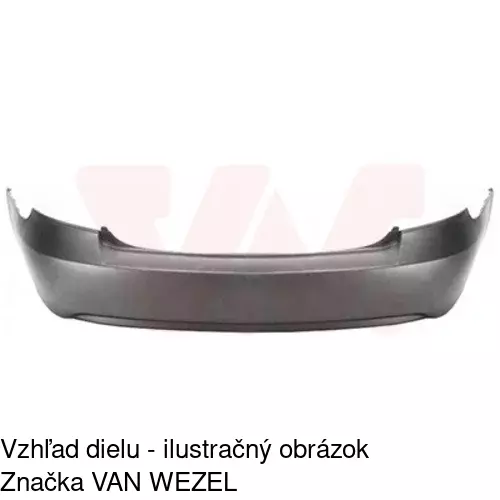Zadný nárazník 400996-1 /POLCAR/ - obr. 1