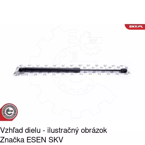 Plynová pružina 4013ABD /POLCAR/ - obr. 4