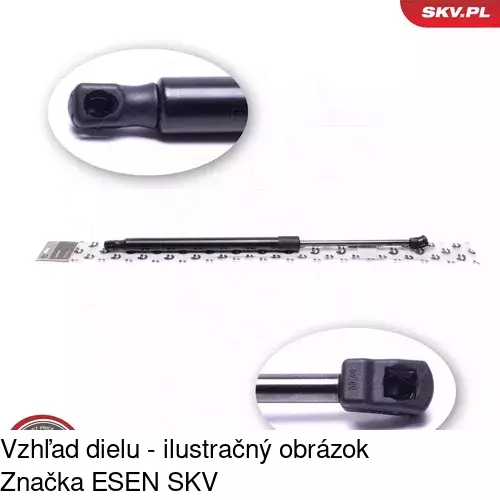 Plynová pružina 4013ABD /POLCAR/ - obr. 5