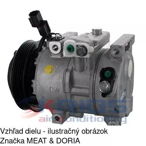 Kompresor AC POLCAR 4017KS1X