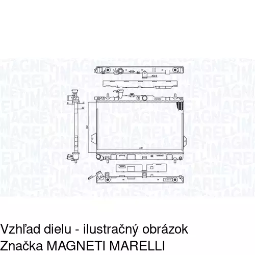 Chladiče vody 403508-X /POLCAR/ - obr. 1