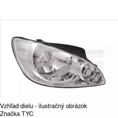 Hlavný reflektor POLCAR 4044102E