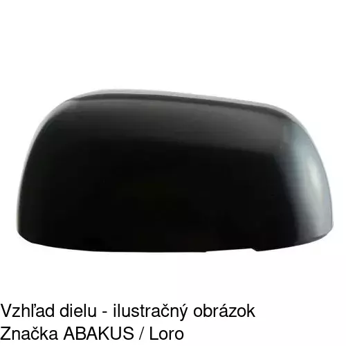 Rám vonkajšieho zrkadla POLCAR 41A155PM