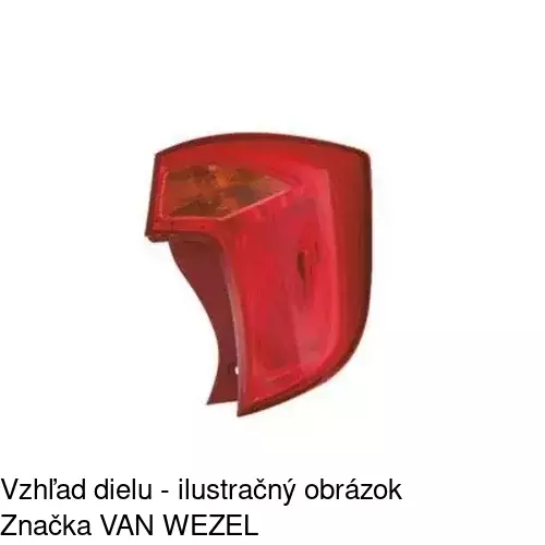 Zadné svetlo 41A188-E /POLCAR/ - obr. 3