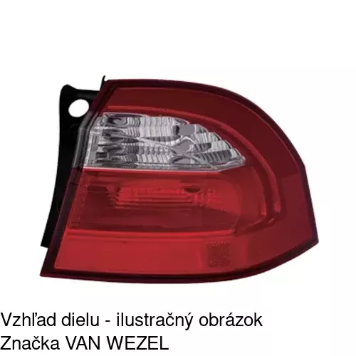 Zadné svetlo 41B188-E /POLCAR/ - obr. 3