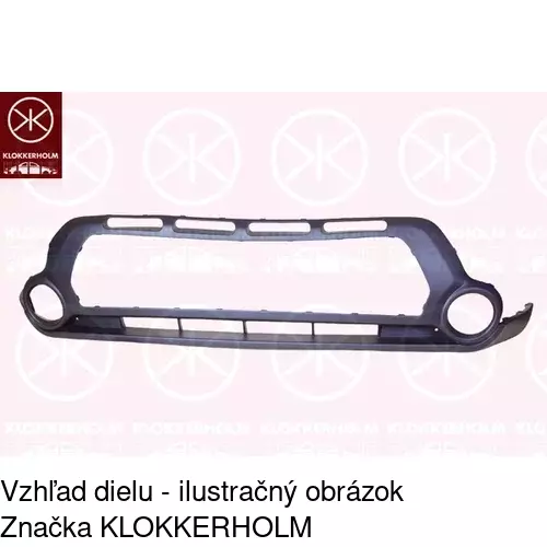 Lišta nárazníka 41L107-2 /POLCAR/