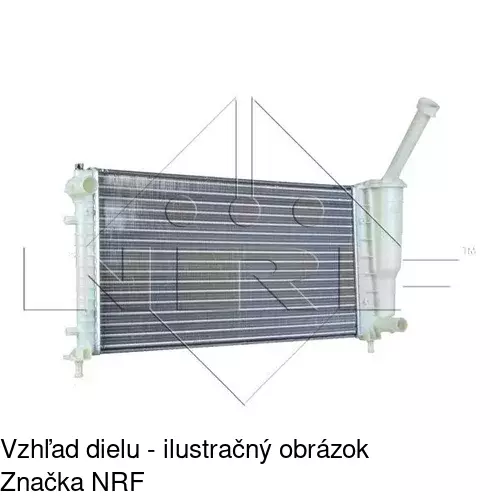 Chladiče vody 420208A7 /POLCAR/ - obr. 1