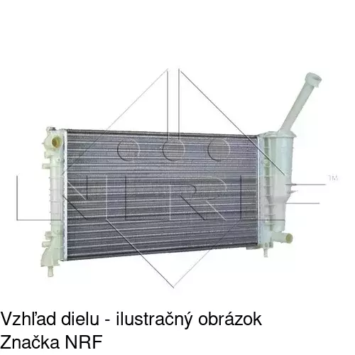 Chladiče vody 420208B8 /POLCAR/ - obr. 2