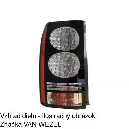 Zadné svetlo POLCAR 4325871V