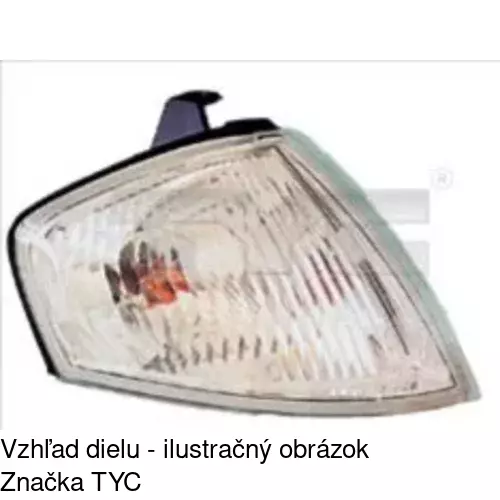 Predná smerovka POLCAR 4509190E