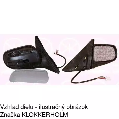 Vonkajšie zrkadlo 4517514E /POLCAR/ - obr. 1