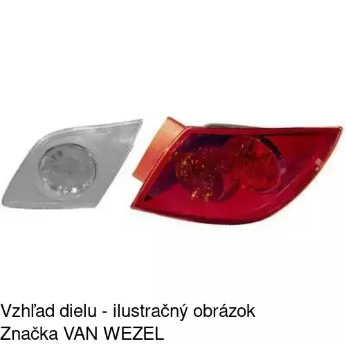 Zadné svetlo 4541872E /POLCAR/ - obr. 2