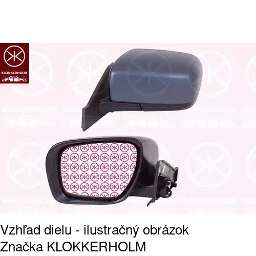 Vonkajšie zrkadlo POLCAR 4550514S