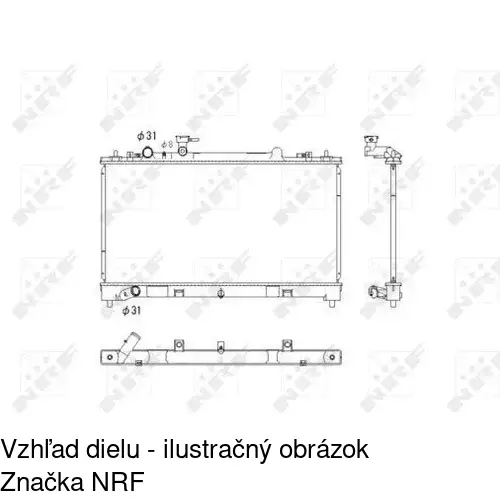 Chladiče vody 456008-1 /POLCAR/ - obr. 1