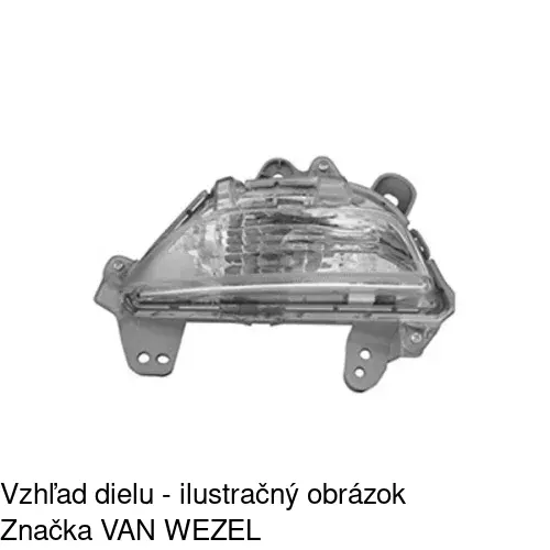 Predná smerovka 45C2190E /POLCAR/ - obr. 3