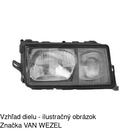 Hlavný reflektor 5001100E /POLCAR/ - obr. 4