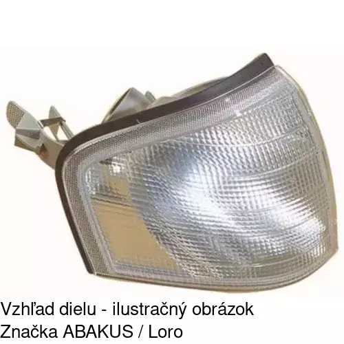 Predná smerovka POLCAR 5002198E